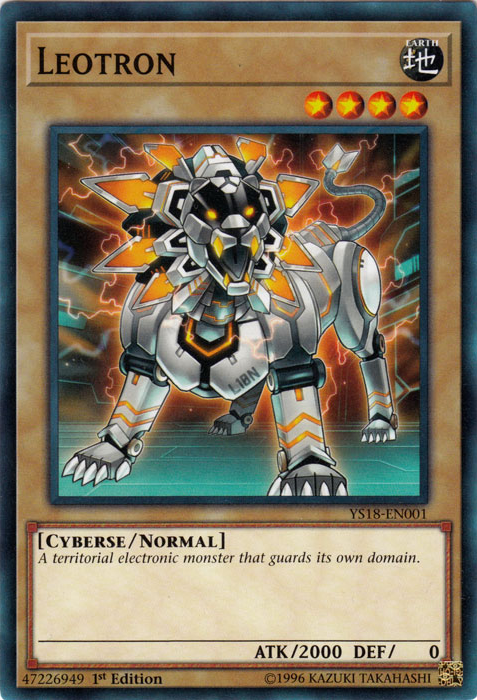 Leotron [YS18-EN001] Common | Dragon's Lair Comics and Fantasy Houston TX