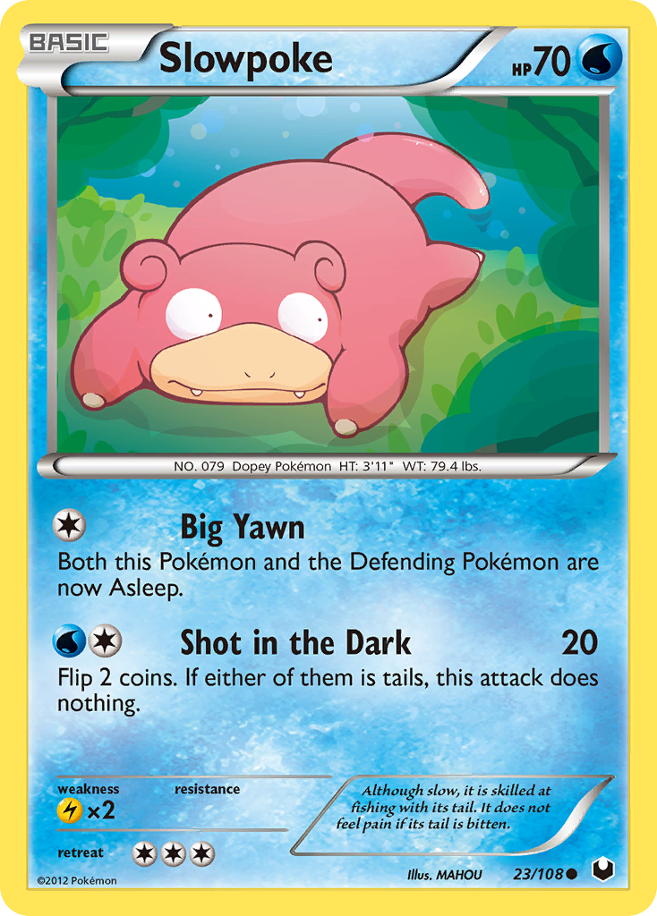 Slowpoke (23/108) [Black & White: Dark Explorers] | Dragon's Lair Comics and Fantasy Houston TX