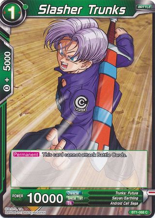 Slasher Trunks (BT1-068) [Galactic Battle] | Dragon's Lair Comics and Fantasy Houston TX