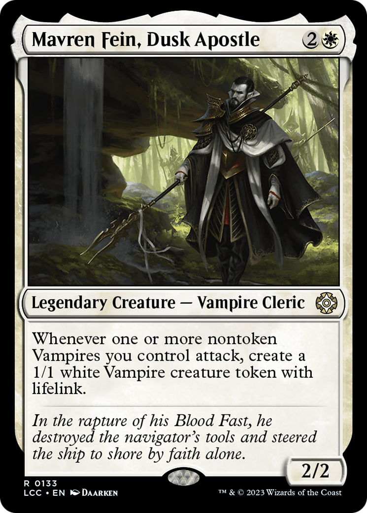 Mavren Fein, Dusk Apostle [The Lost Caverns of Ixalan Commander] | Dragon's Lair Comics and Fantasy Houston TX