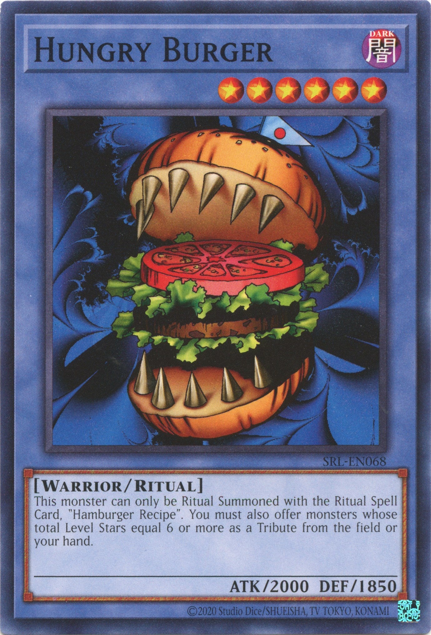 Hungry Burger (25th Anniversary) [SRL-EN068] Common | Dragon's Lair Comics and Fantasy Houston TX