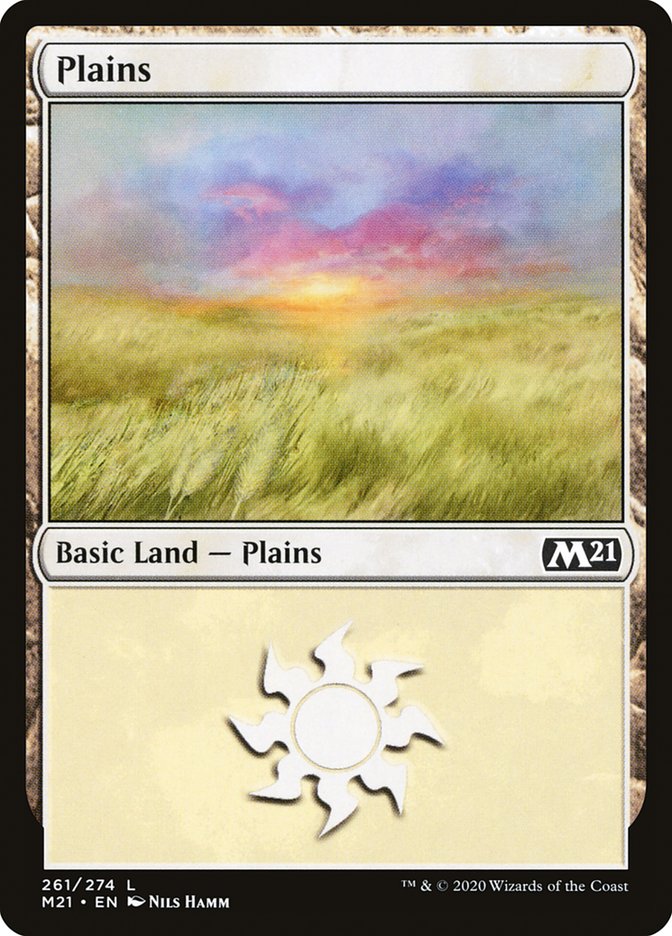 Plains (261) [Core Set 2021] | Dragon's Lair Comics and Fantasy Houston TX