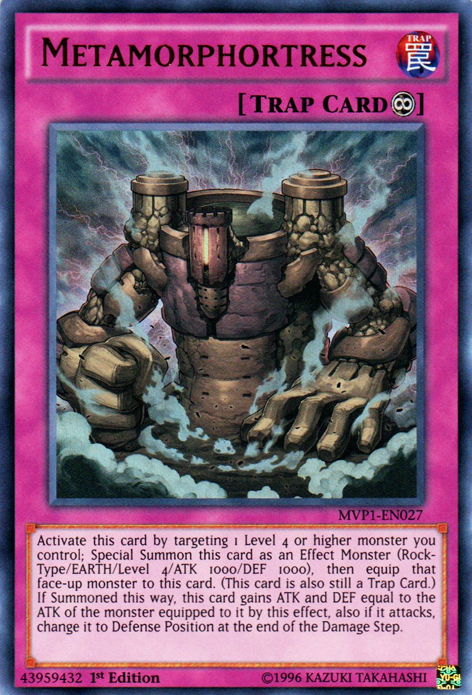 Metamorphortress [MVP1-EN027] Ultra Rare | Dragon's Lair Comics and Fantasy Houston TX