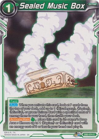 Sealed Music Box (DB3-074) [Giant Force] | Dragon's Lair Comics and Fantasy Houston TX