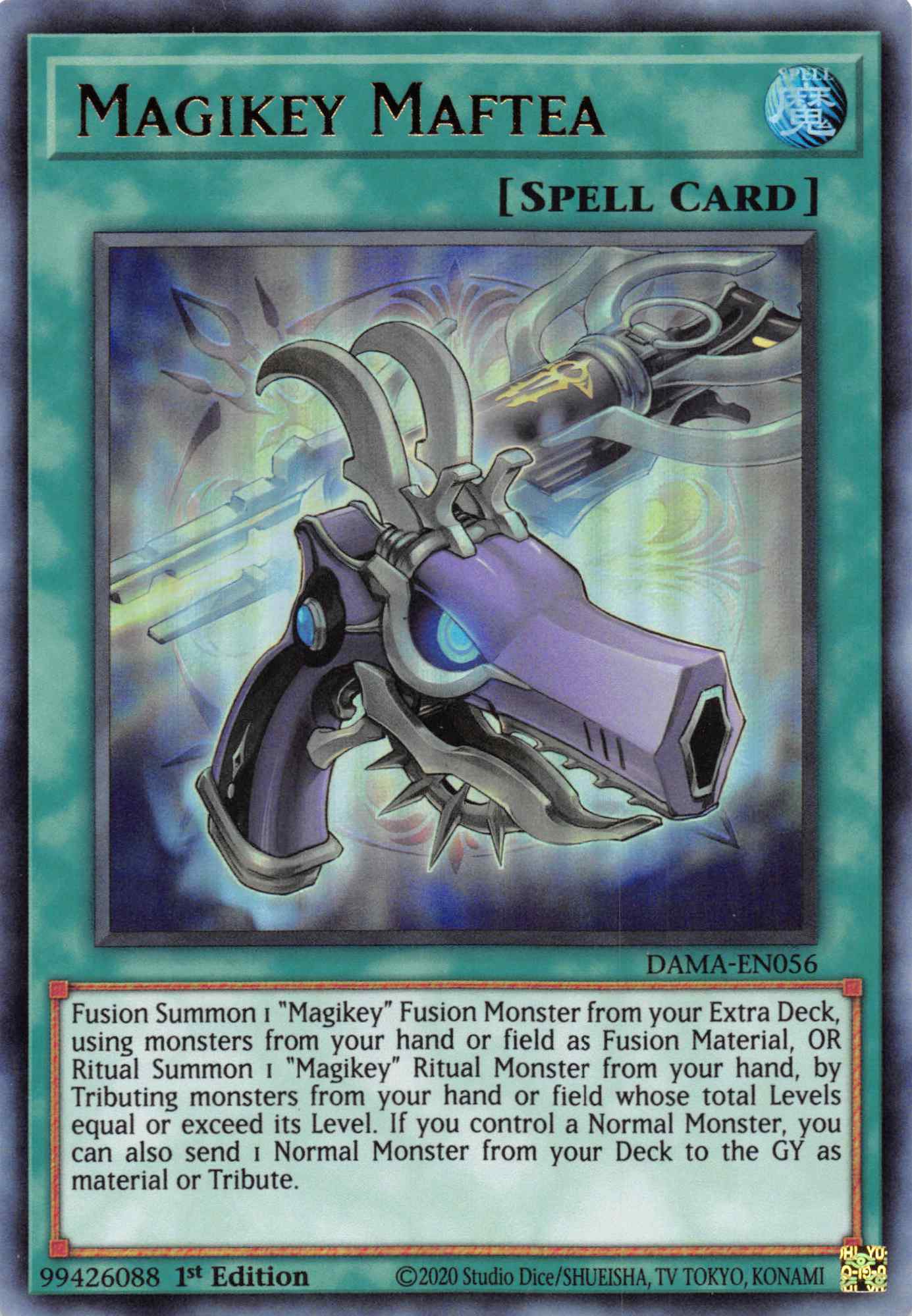 Magikey Maftea [DAMA-EN056] Ultra Rare | Dragon's Lair Comics and Fantasy Houston TX
