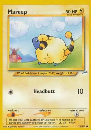 Mareep (75/105) [Neo Destiny Unlimited] | Dragon's Lair Comics and Fantasy Houston TX