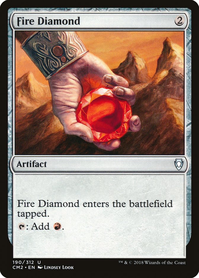 Fire Diamond [Commander Anthology Volume II] | Dragon's Lair Comics and Fantasy Houston TX