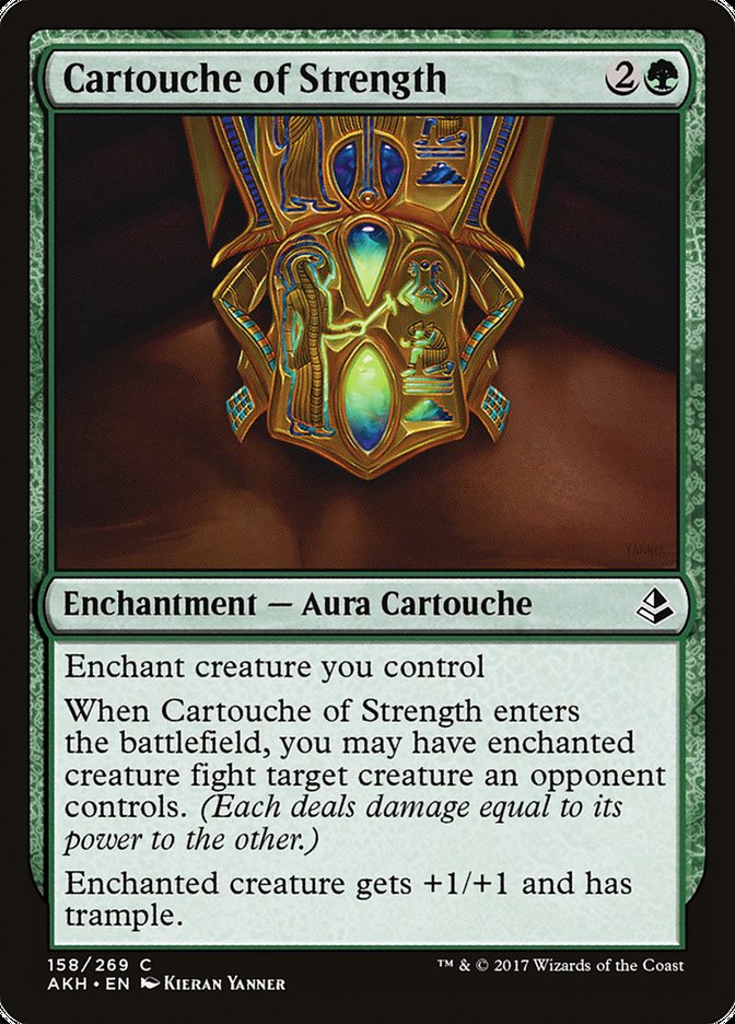 Cartouche of Strength [Amonkhet] | Dragon's Lair Comics and Fantasy Houston TX