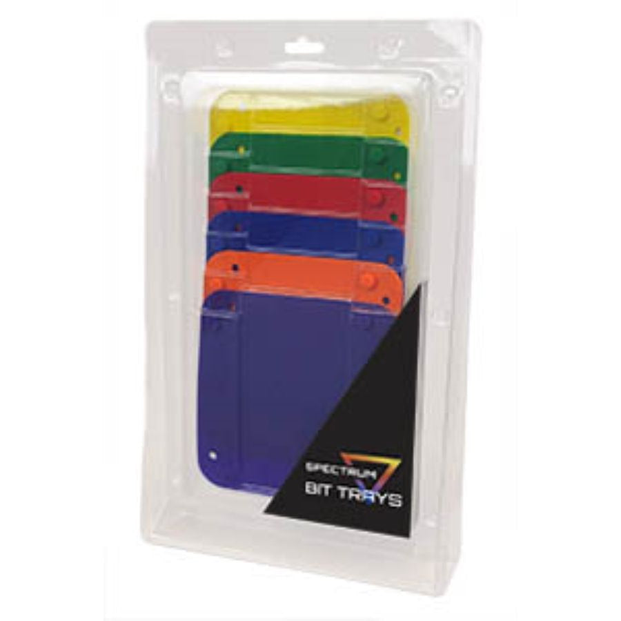 BCW Spectrum Bit Trays Assortment of 6 Colors | Odin's Place
