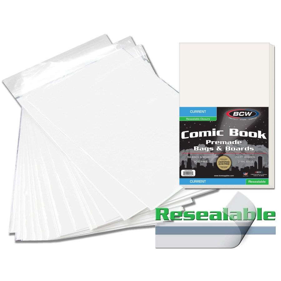 BCW Current Resealable Comic Bags | Dragon's Lair Comics and Fantasy Houston TX