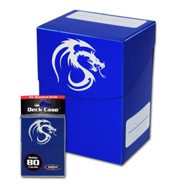 BCW Deck Case Blue | Dragon's Lair Comics and Fantasy Houston TX