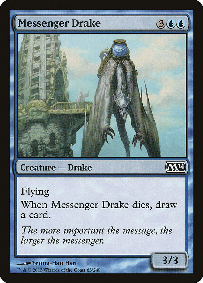 Messenger Drake [Magic 2014] | Dragon's Lair Comics and Fantasy Houston TX