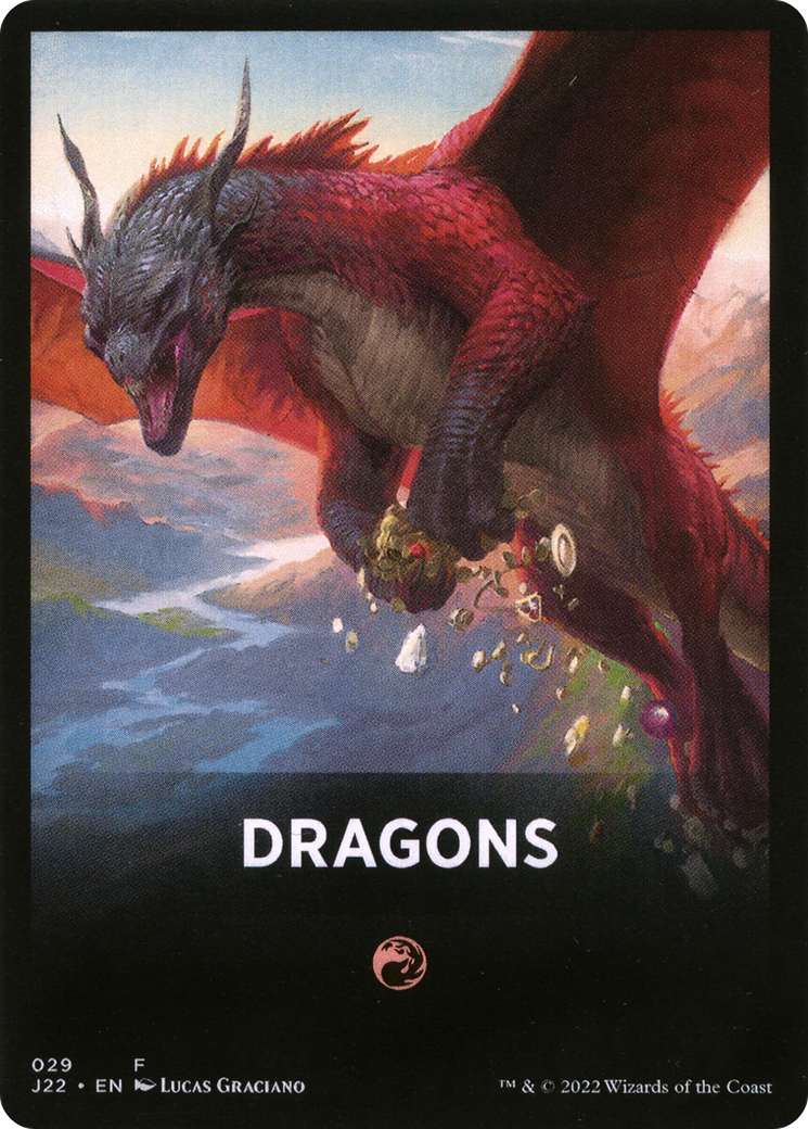 Dragons Theme Card [Jumpstart 2022 Front Cards] | Dragon's Lair Comics and Fantasy Houston TX