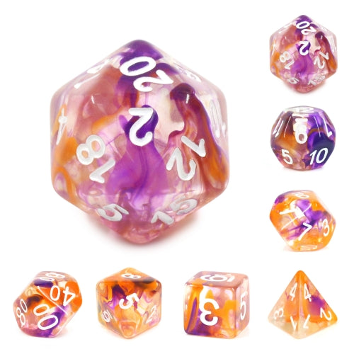 Dragon Dice Pearl Purple Orange | Dragon's Lair Comics and Fantasy Houston TX