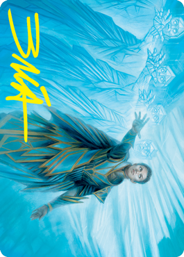 Echoing Equation Art Card (Gold-Stamped Signature) [Strixhaven: School of Mages Art Series] | Dragon's Lair Comics and Fantasy Houston TX
