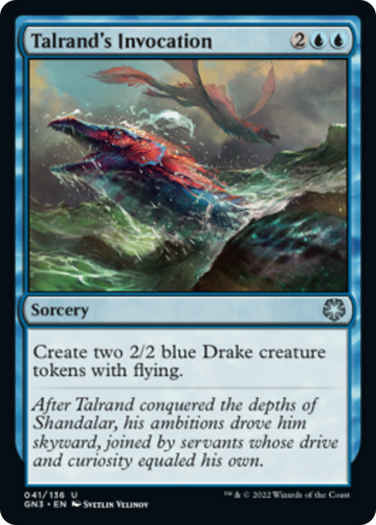 Talrand's Invocation [Game Night: Free-for-All] | Dragon's Lair Comics and Fantasy Houston TX