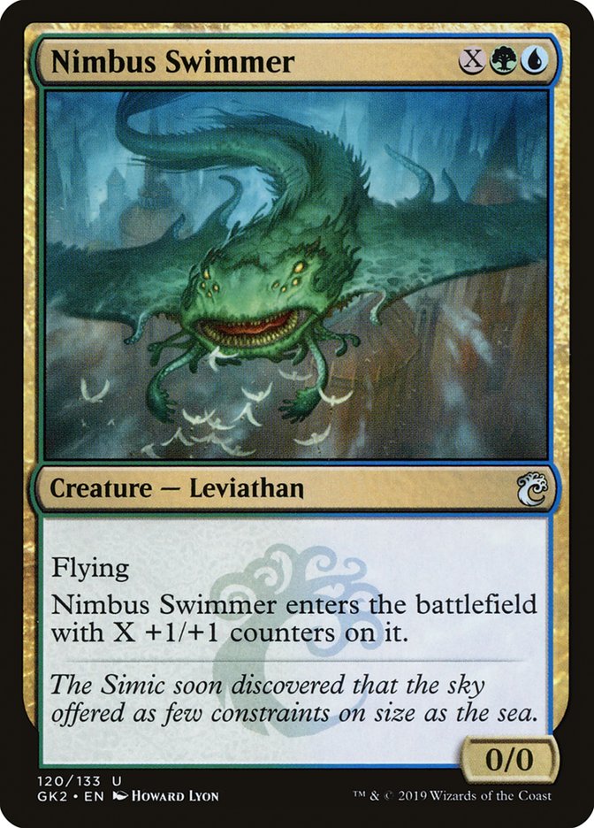 Nimbus Swimmer [Ravnica Allegiance Guild Kit] | Dragon's Lair Comics and Fantasy Houston TX