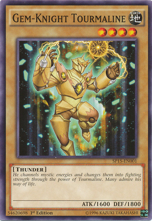 Gem-Knight Tourmaline [SP15-EN001] Common | Dragon's Lair Comics and Fantasy Houston TX