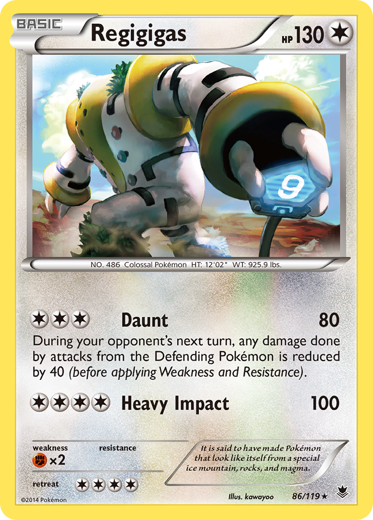 Regigigas (86/119) [XY: Phantom Forces] | Dragon's Lair Comics and Fantasy Houston TX