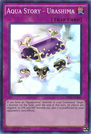 Aqua Story - Urashima [DRL2-EN045] Super Rare | Dragon's Lair Comics and Fantasy Houston TX