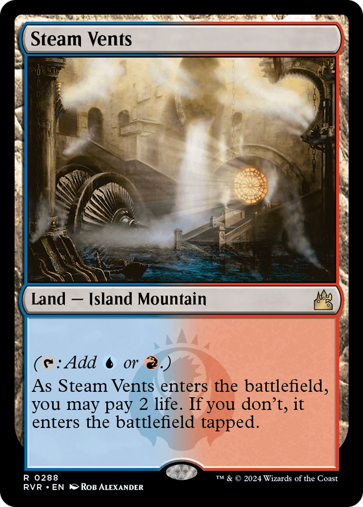 Steam Vents [Ravnica Remastered] | Dragon's Lair Comics and Fantasy Houston TX