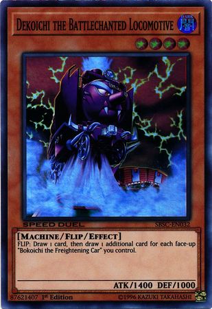 Dekoichi the Battlechanted Locomotive [SBSC-EN032] Super Rare | Dragon's Lair Comics and Fantasy Houston TX