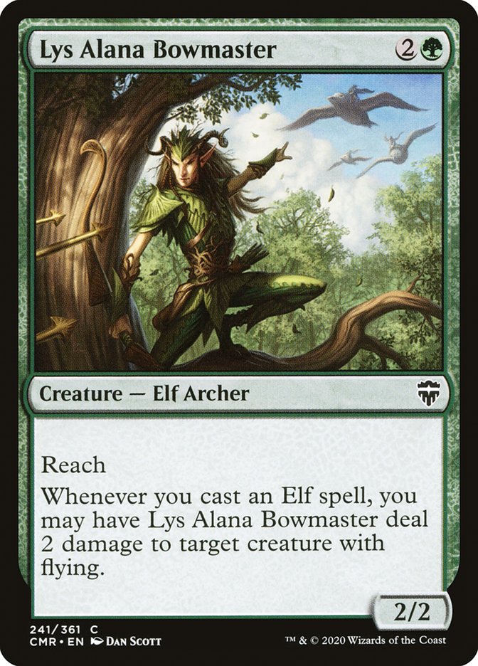 Lys Alana Bowmaster [Commander Legends] | Dragon's Lair Comics and Fantasy Houston TX
