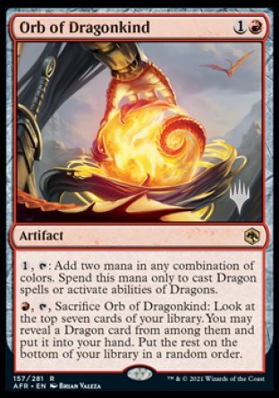 Orb of Dragonkind (Promo Pack) [Dungeons & Dragons: Adventures in the Forgotten Realms Promos] | Dragon's Lair Comics and Fantasy Houston TX