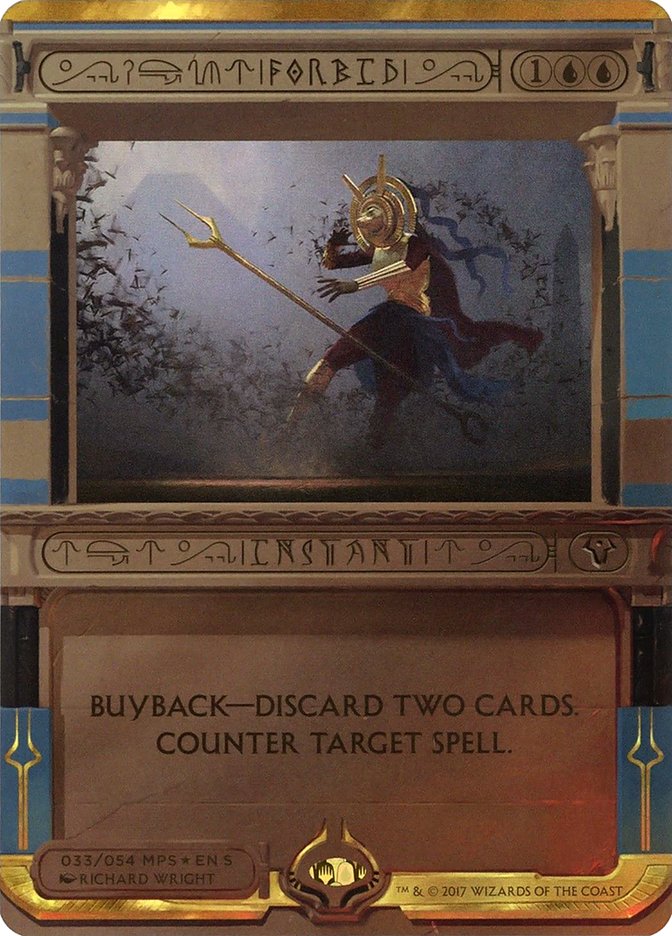 Forbid (Invocation) [Amonkhet Invocations] | Dragon's Lair Comics and Fantasy Houston TX
