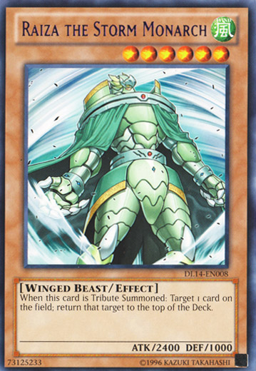 Raiza the Storm Monarch (Purple) [DL14-EN008] Rare | Dragon's Lair Comics and Fantasy Houston TX