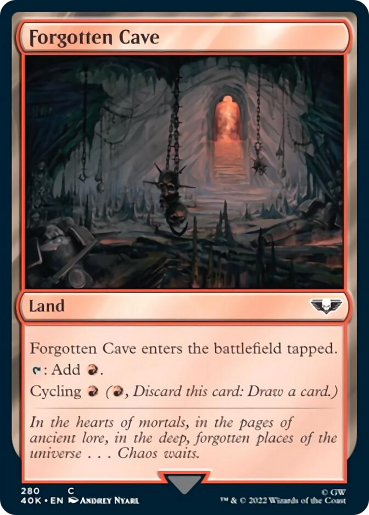Forgotten Cave [Warhammer 40,000] | Dragon's Lair Comics and Fantasy Houston TX