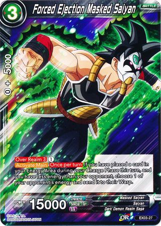 Forced Ejection Masked Saiyan (EX03-27) [Ultimate Box] | Dragon's Lair Comics and Fantasy Houston TX