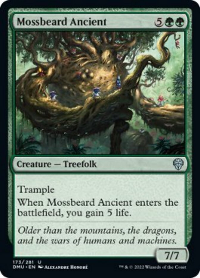 Mossbeard Ancient [Dominaria United] | Dragon's Lair Comics and Fantasy Houston TX