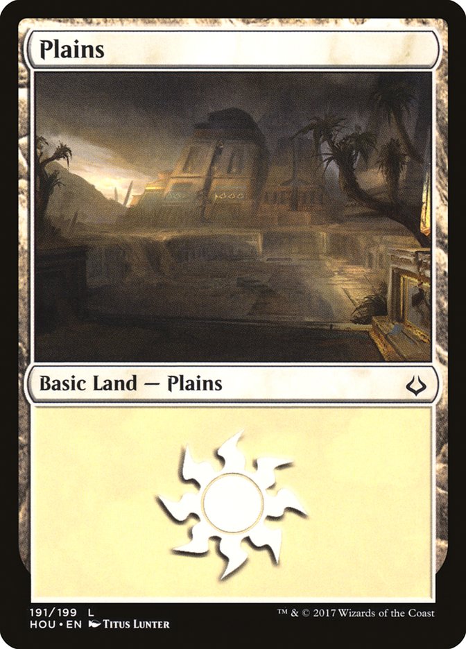 Plains (191) [Hour of Devastation] | Dragon's Lair Comics and Fantasy Houston TX