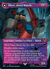 Slicer, Hired Muscle // Slicer, High-Speed Antagonist (Shattered Glass) [Transformers] | Odin's Place