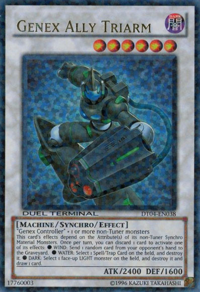 Genex Ally Triarm [DT04-EN038] Ultra Rare | Dragon's Lair Comics and Fantasy Houston TX
