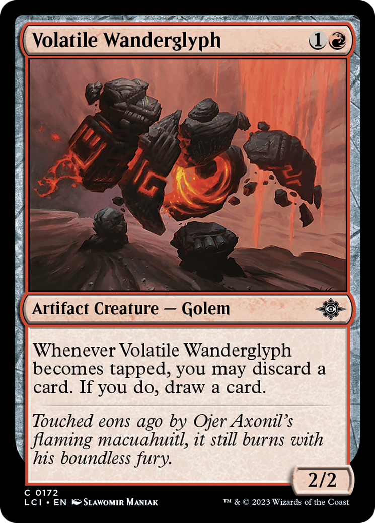 Volatile Wanderglyph [The Lost Caverns of Ixalan] | Dragon's Lair Comics and Fantasy Houston TX