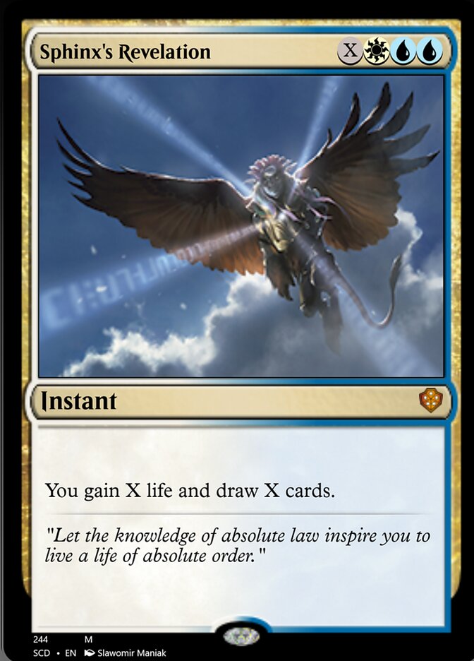 Sphinx's Revelation [Starter Commander Decks] | Dragon's Lair Comics and Fantasy Houston TX