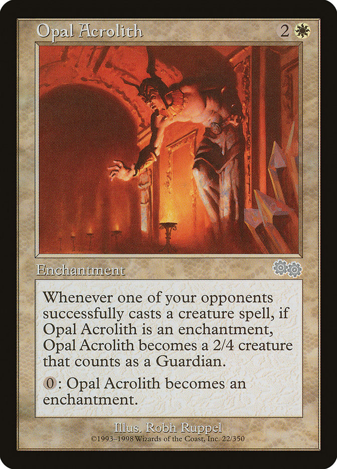 Opal Acrolith [Urza's Saga] | Dragon's Lair Comics and Fantasy Houston TX