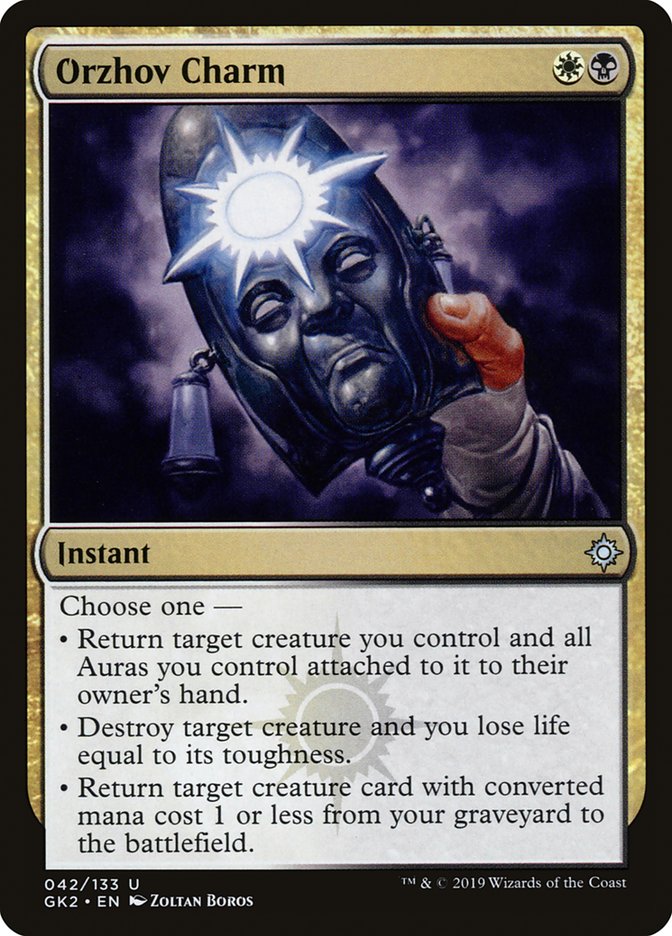 Orzhov Charm [Ravnica Allegiance Guild Kit] | Dragon's Lair Comics and Fantasy Houston TX