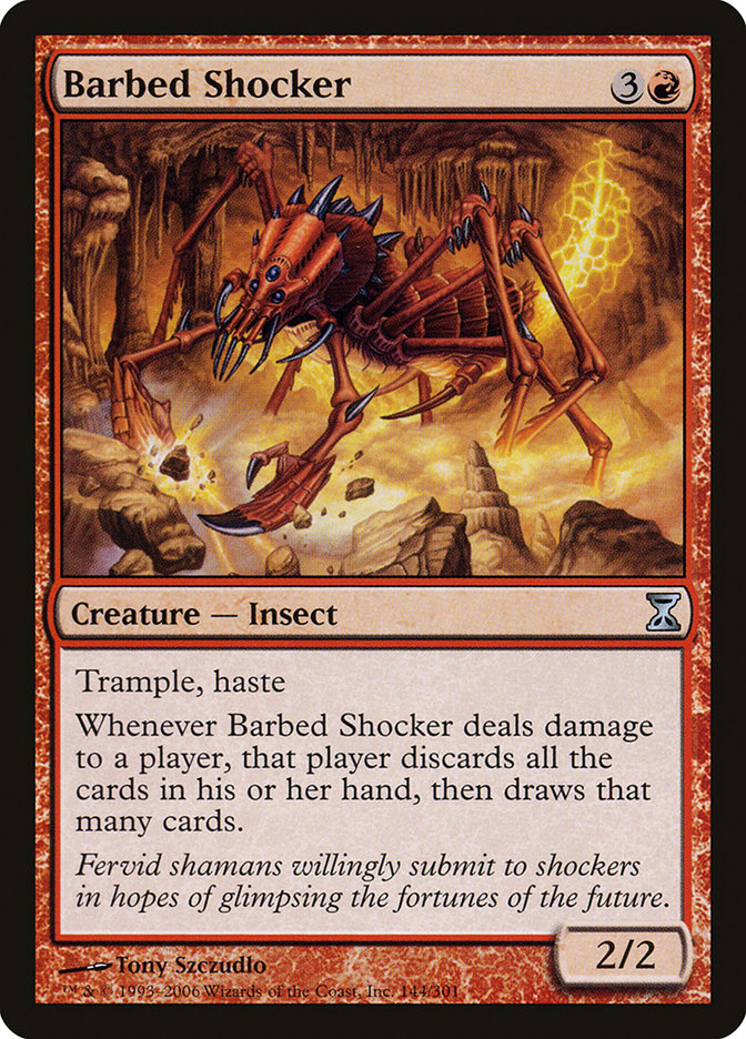 Barbed Shocker [Time Spiral] | Dragon's Lair Comics and Fantasy Houston TX