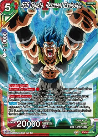 SSB Gogeta, Resonant Explosion (EX04-03) [Mythic Booster] | Dragon's Lair Comics and Fantasy Houston TX