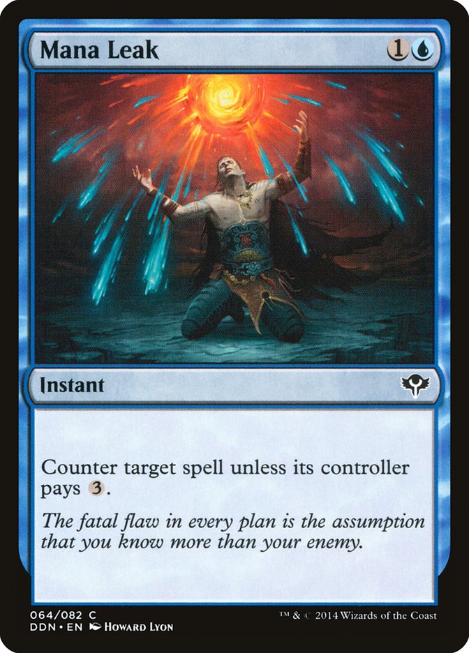 Mana Leak [Duel Decks: Speed vs. Cunning] | Dragon's Lair Comics and Fantasy Houston TX