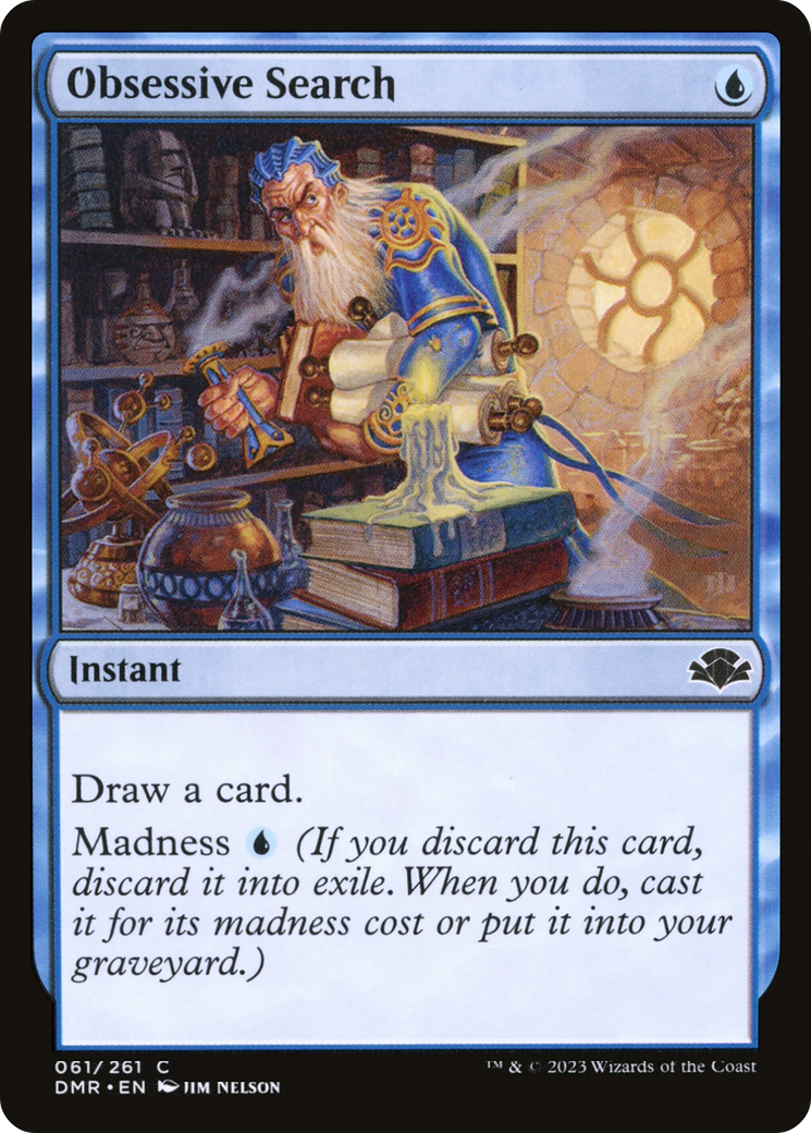 Obsessive Search [Dominaria Remastered] | Dragon's Lair Comics and Fantasy Houston TX