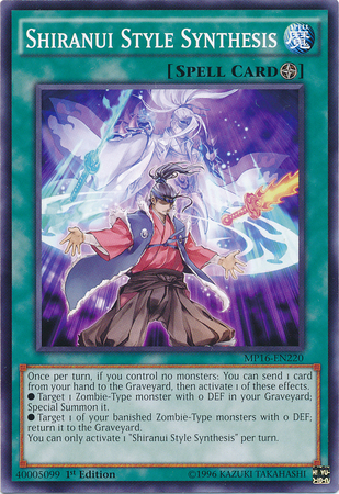 Shiranui Style Synthesis [MP16-EN220] Common | Dragon's Lair Comics and Fantasy Houston TX