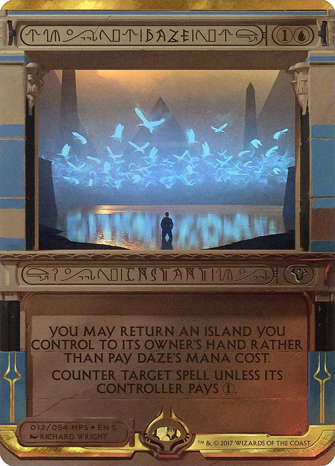 Daze (Invocation) [Amonkhet Invocations] | Dragon's Lair Comics and Fantasy Houston TX
