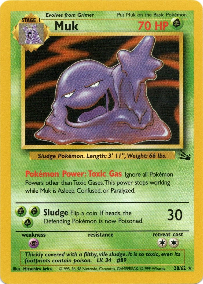 Muk (28/62) [Fossil Unlimited] | Dragon's Lair Comics and Fantasy Houston TX