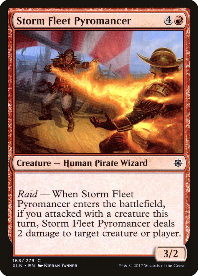 Storm Fleet Pyromancer [Ixalan] | Dragon's Lair Comics and Fantasy Houston TX