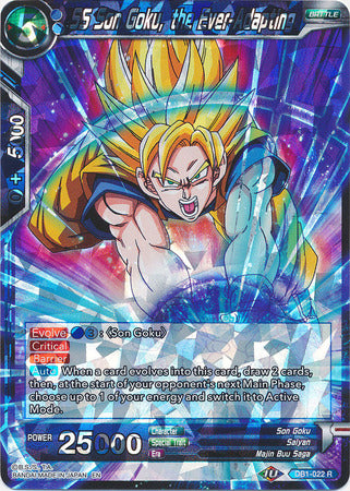 SS Son Goku, the Ever-Adapting (DB1-022) [Dragon Brawl] | Dragon's Lair Comics and Fantasy Houston TX