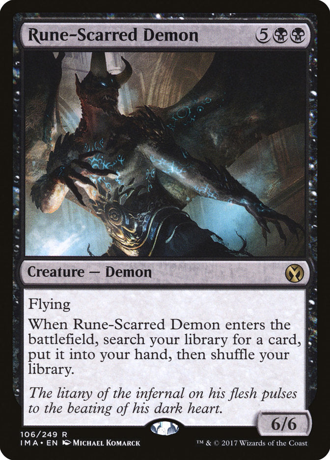 Rune-Scarred Demon [Iconic Masters] | Dragon's Lair Comics and Fantasy Houston TX